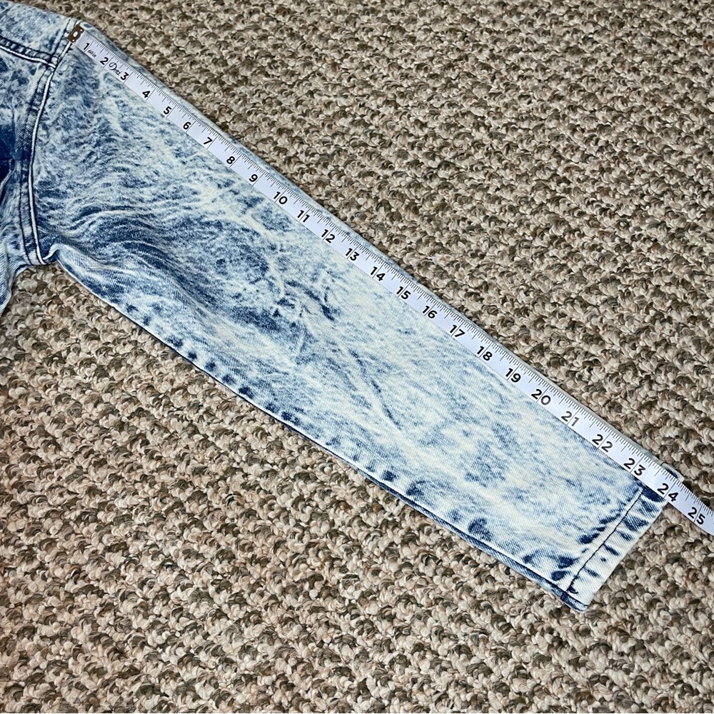 Nasty Gal Bleach Dyed Denim Boiler Suit - Blue - Picture 12 of 16